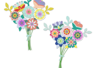 Zestaw DIY do tworzenia papierowych kwiatów