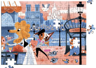 Auzou Puzzle Bonjour Paris