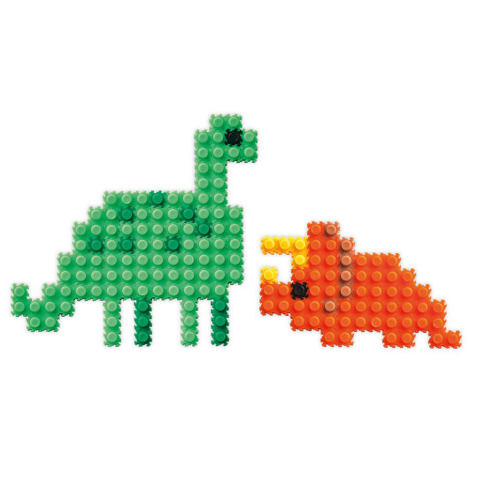 Zestaw kreatywny piksele Dinozaury Auzou